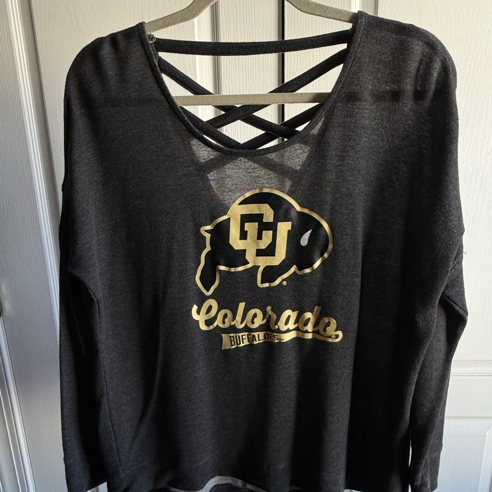 Rivalry Threads Black and Gold Long Sleeve Tee